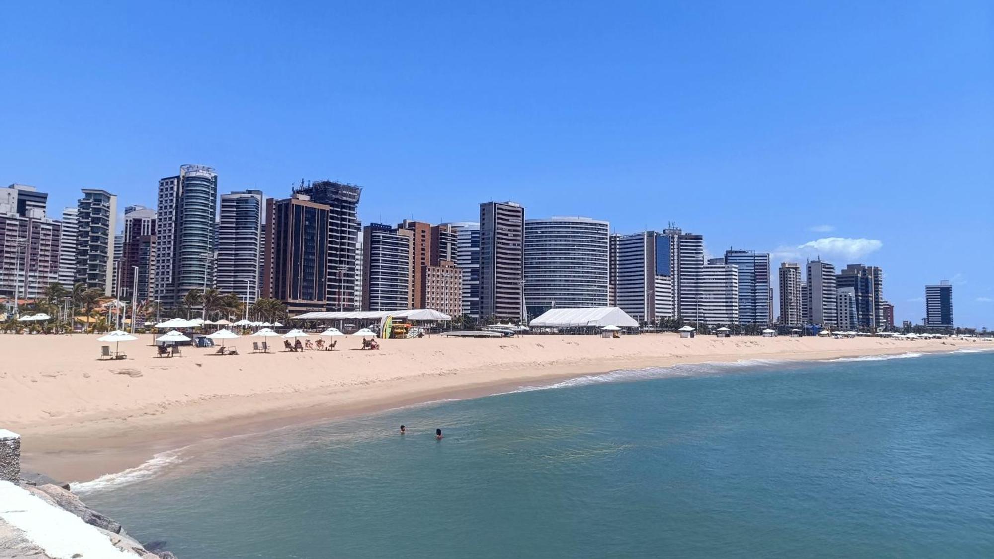 Excelente Apto Com Vista Mar Na Praia De Iracema Φορταλέζα Εξωτερικό φωτογραφία